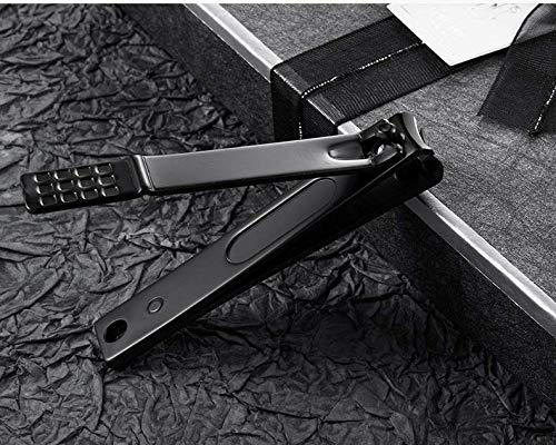Nail clippers set Black Matte Stainless Steel Fingernail & Thick Toenail & Ingrown Nail clippers, Perfect 3 pcs Nail clippers Cutter for Men and Women (Black) - BeesActive Australia