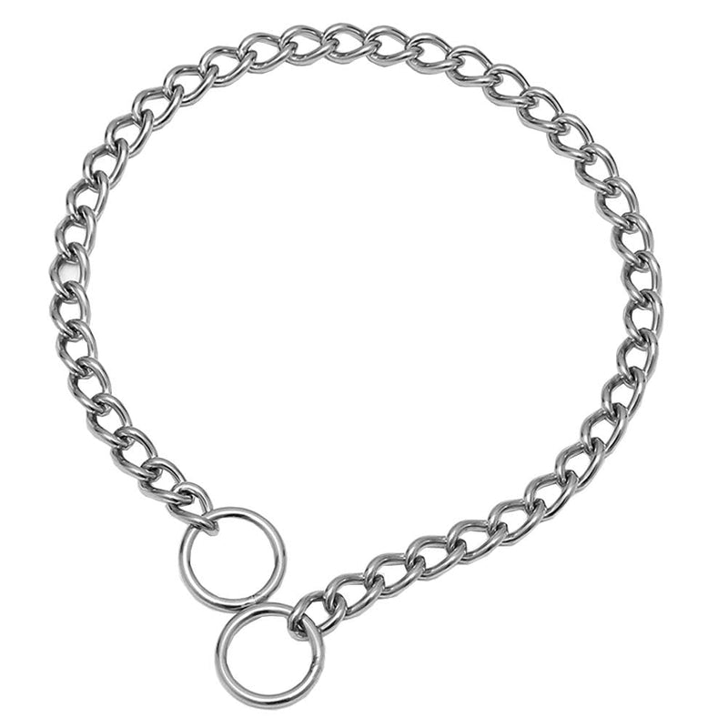 SGODA Chain Dog Training Choke Collar, 304 Stainless Steel 25", 4mm - BeesActive Australia