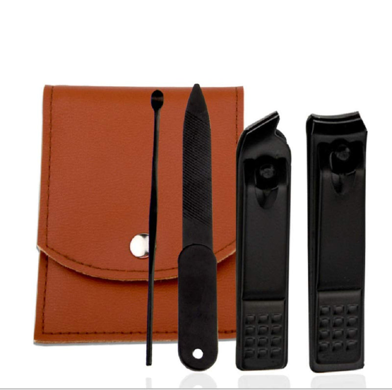 black nail clipper set. Travel and home use, manicure and pedicure set - BeesActive Australia