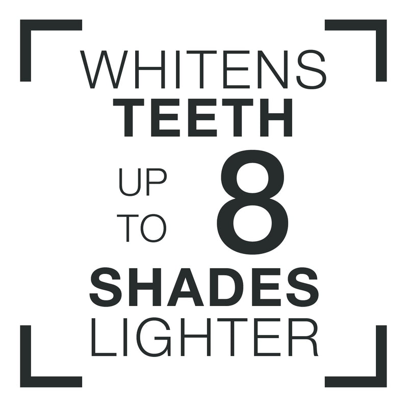 iWhite Teeth Whitening Kit for Dark Stain Remover - 10 Whitening Teeth Trays - Enriched with Activated Charcoal - Teeth Whitening Strips to Instantly Fight Stains from Coffee, Tea, Tobacco & Wine - BeesActive Australia