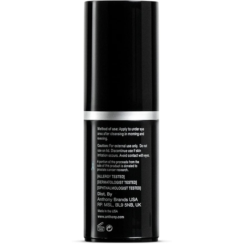 Anthony Anti-Aging Continuous Moisture Eye Cream, 0.5 Fl Oz, Contains Vitamin A, C, and E, Caffeine, Jojoba, Squalane, Reduces Puffiness and Appearance Of Dark Circles and Fine Lines, Hydrates Skin. - BeesActive Australia
