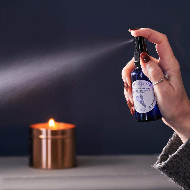 Lavender Pillow Spray for Sleep - Aids Sleeping & Anxiety for Adults & Children | Sleep Pillow Mist | Calming Herbal Home Spray | Aromatherapy Organic English Lavender Essential Oil | Vegan Friendly - BeesActive Australia