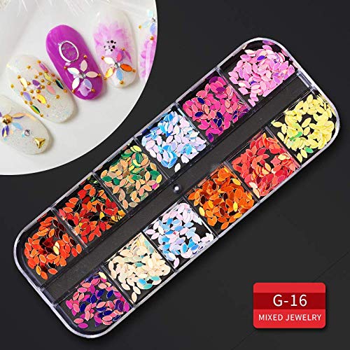 Artdone 9 boxes Nail Rhinestones,Nail Gems Nail Diamonds,Nail Art Studs Nail Crystals Nail Sequins for Nails Kit with 1 Tweezers and 3 Pen for Nail Art Supplies Accessories - BeesActive Australia