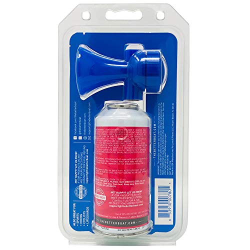 Air Horn for Boating Safety Canned Boat Accessories | Marine Grade Airhorn Can and Blow Horn 3.5 oz - BeesActive Australia