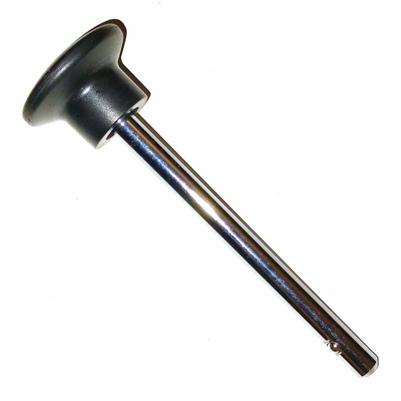SBD Quick Release Pin Tensile (3/8" Dia 4-1/4" Locking Space) WORLD CLASS Weight Stack SELECTOR KEY - w/Jumbo 1-3/4" Dia Round Designer KNOB |DETENT Hitch PINS | Chrome PL Steel Shaft - BeesActive Australia