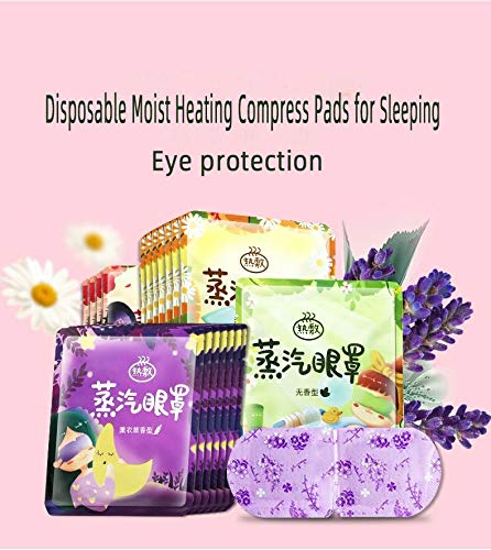 10 Packs SPA Warm Eye Mask, Steam Eye Masks for Dry Eyes, Disposable Moist Heating Compress Pads for Sleeping，Relief Eye Fatigue Hot Sleep Eye Mask for Puffy Eyes Mask- Lavender - BeesActive Australia