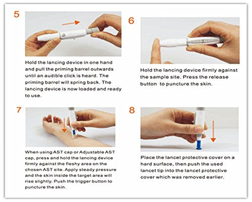 Lancing Device for Diabetes Blood Testing (No, I am not Diabetic, 1. Lancing Device Only) No, I am not Diabetic - BeesActive Australia