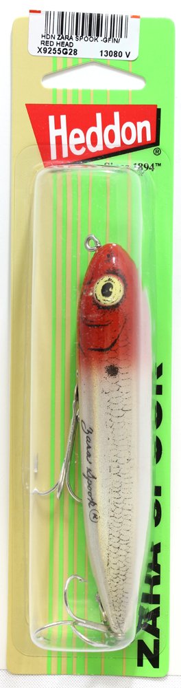 [AUSTRALIA] - Heddon Zara Spook Topwater Fishing Lure - Legendary Walk-The-Dog Lure G-Finish Red Hed Zara Spook (3/4 Oz) 