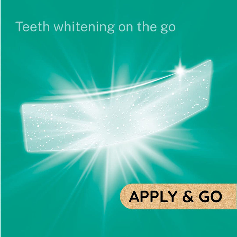 iWhite Dissolvable Teeth Whitening Strips - Teeth Whitening up to 7 Shades Whiter - Enamel Safe Tooth Whitening - 28 Peroxide-Free Whitening Strips, 14 Treatments for White Teeth - Clinically Proven - BeesActive Australia