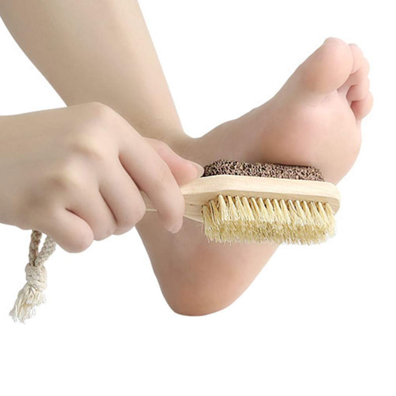 Healifty Foot brush callus remover scrubber dead skin remover bristle exfoliator - BeesActive Australia