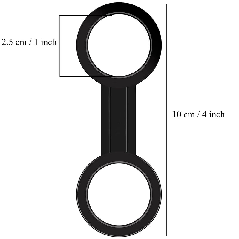 SIXQJZML 2 Pieces Scuba Diving Dive Snorkeling Silicone Snorkel Mask Strap Keeper Holder Clip Retainer Attachment Gear Spare Part Accessories - BeesActive Australia