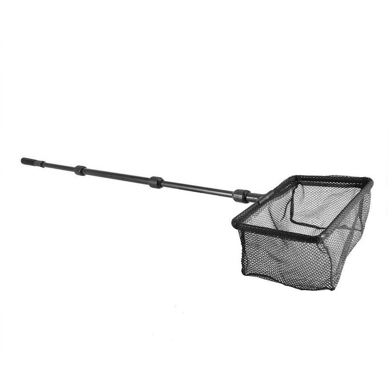Pssopp Aquarium Fishing Landing Net Retractable Fish Tank Fishing Net Square Fish Shrimp Net Floating Objects Clean Tools for Fish Catch and Release Medium - BeesActive Australia