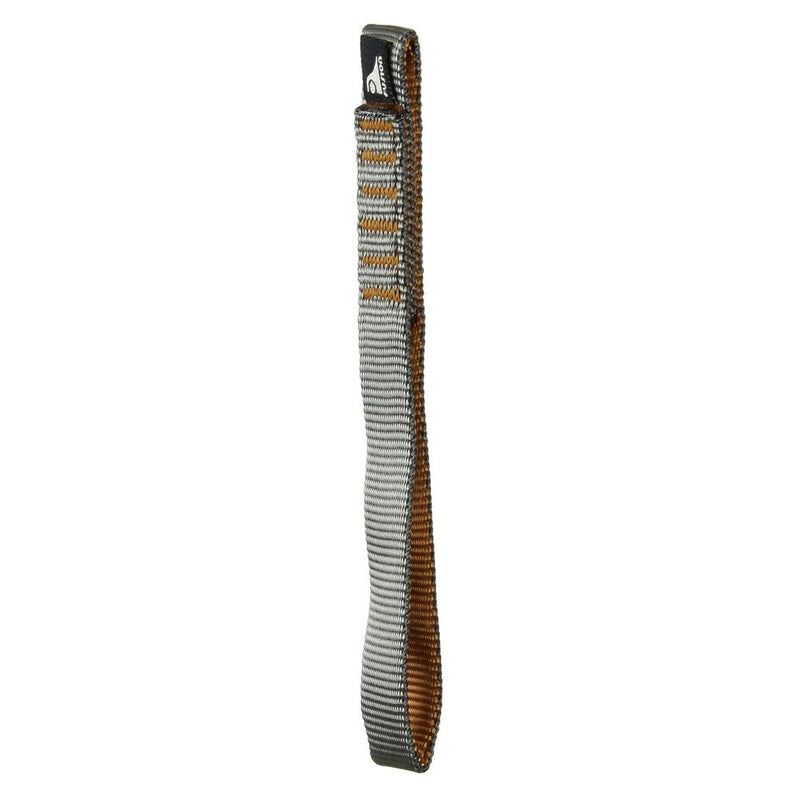 Fusion Climb Quickdraw Runner 5000 lbs Rated Stitched Loop Nylon Webbing 20cm x 1.7cm Tan/Orange, 20' - BeesActive Australia
