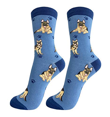 Pet Lover Socks - Fun - All Season - One Size Fits Most - for Women and Men – Cat and Dog Gifts German Shepherd Gifts - Socks - BeesActive Australia