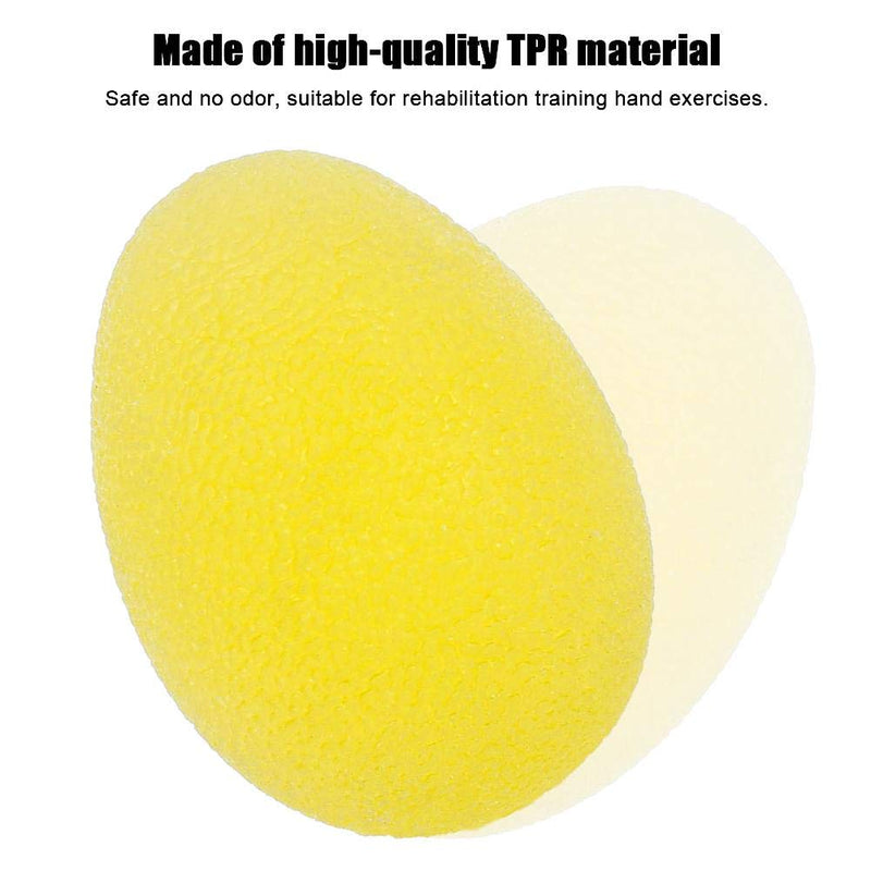 Egg-Shaped Grip Ball, 3Pcs Stress Relief Hand Exercise Ball Soft Rubber Oval-Shaped Wrist Rehabilitation Grip Ball for Kids Adult - BeesActive Australia