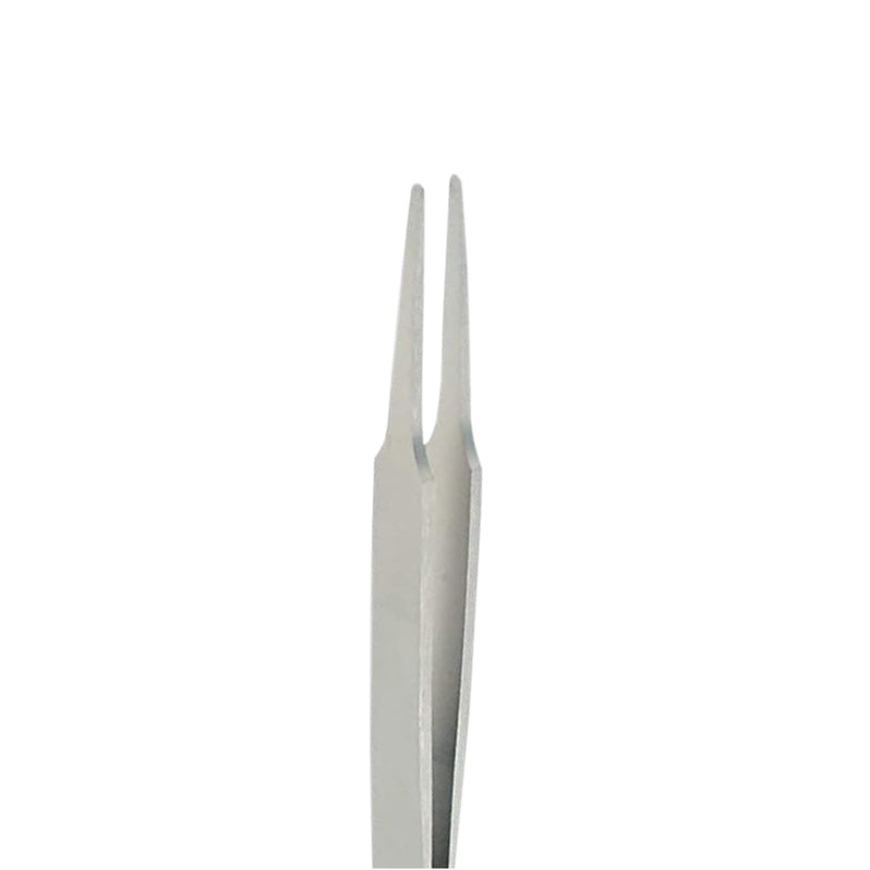 Rubis Stainless Steel Eyelash Tweezers with Straight Tips for Attaching False Eyelashes, 1K2A02,Rubis Switzerland Swiss Made World Renowned Precision - BeesActive Australia