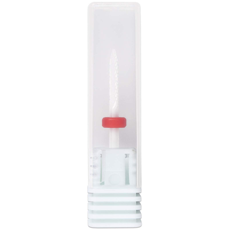 Pana Professional USA Ceramic White Under Nail Cleaner Bit Nail Drill (Grit: FINE) 3/32" Shank Size - BeesActive Australia