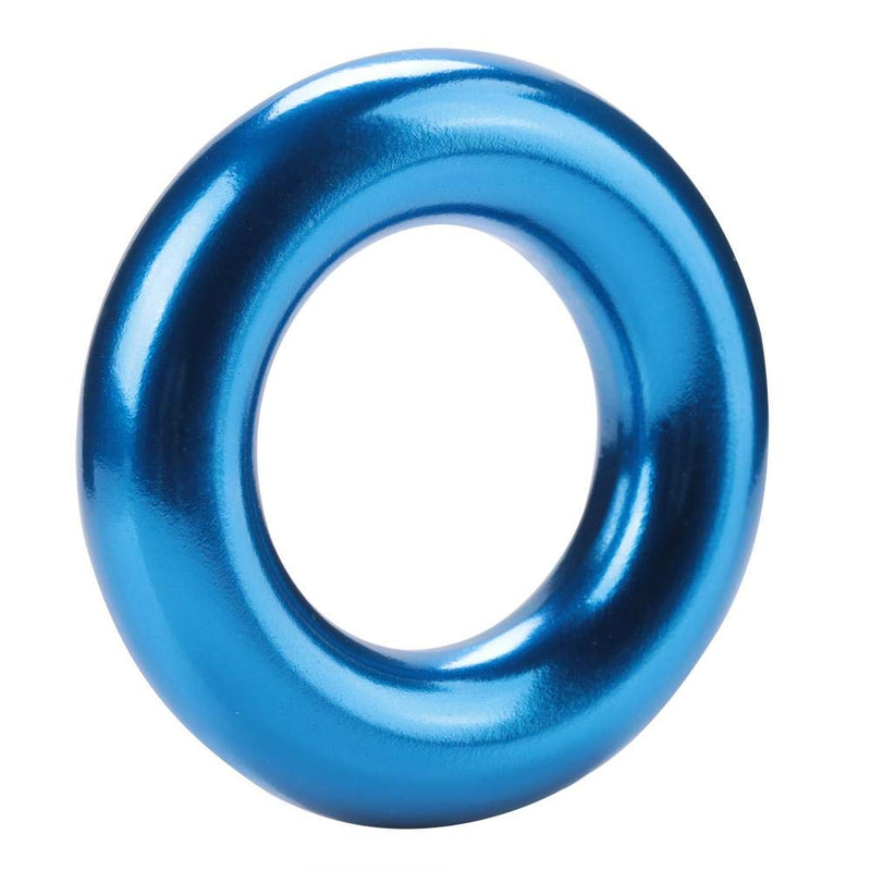 Large O-Ring for Climbing Mountaineering Perfect Tension Round Rappel Aluminum Ring Blue - BeesActive Australia