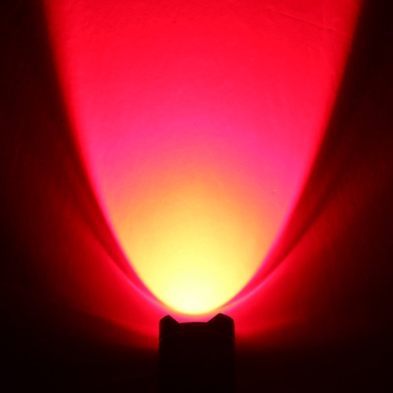 High Power One Mode Red LED Flashlight, Powerful Single Mode Red Flashlight, Red Light Flashlight Red LED Red Light Torch For Astronomy, Aviation, Night Observation-Black - BeesActive Australia