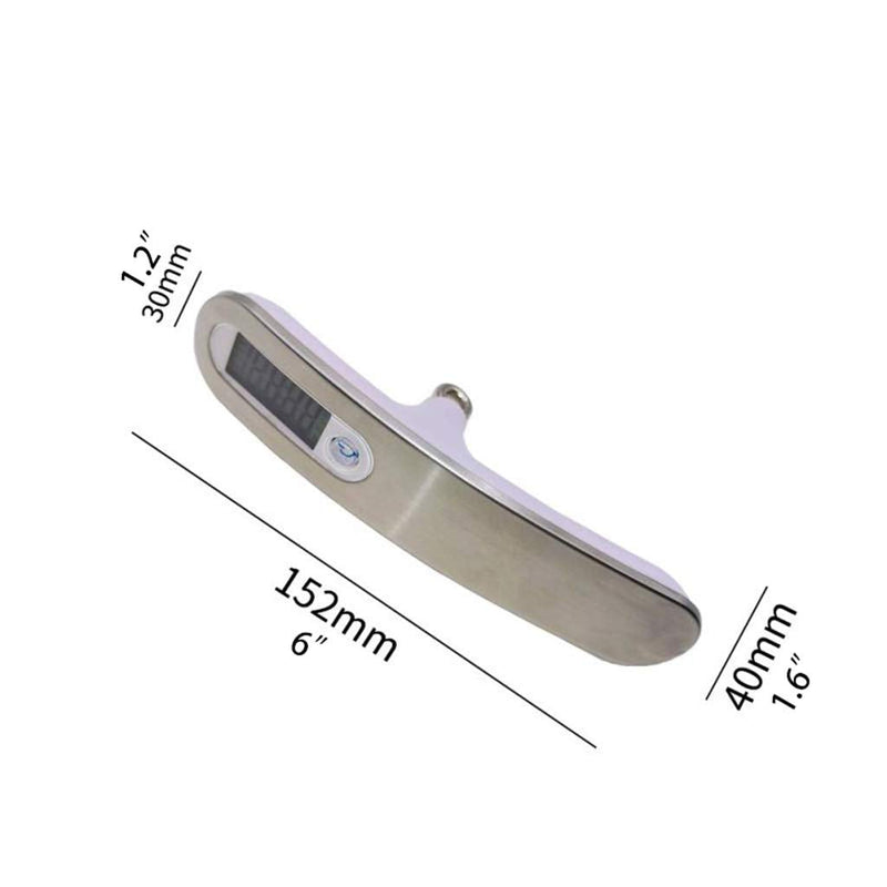 Votono Digital Archery Scale Recurve Bow Compound Bow Hunting Scale Luggage Scale with LCD Display 110 Lbs (Silver) - BeesActive Australia