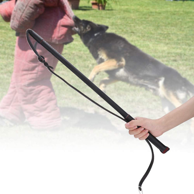 Pssopp Cowhide Dog Agitation Whip Dog Teaser Wand Dog Training Whip Dog Teaser Wand Outdoor Playing for Pulling, Chasing, Chewing, Teasing, Training - BeesActive Australia
