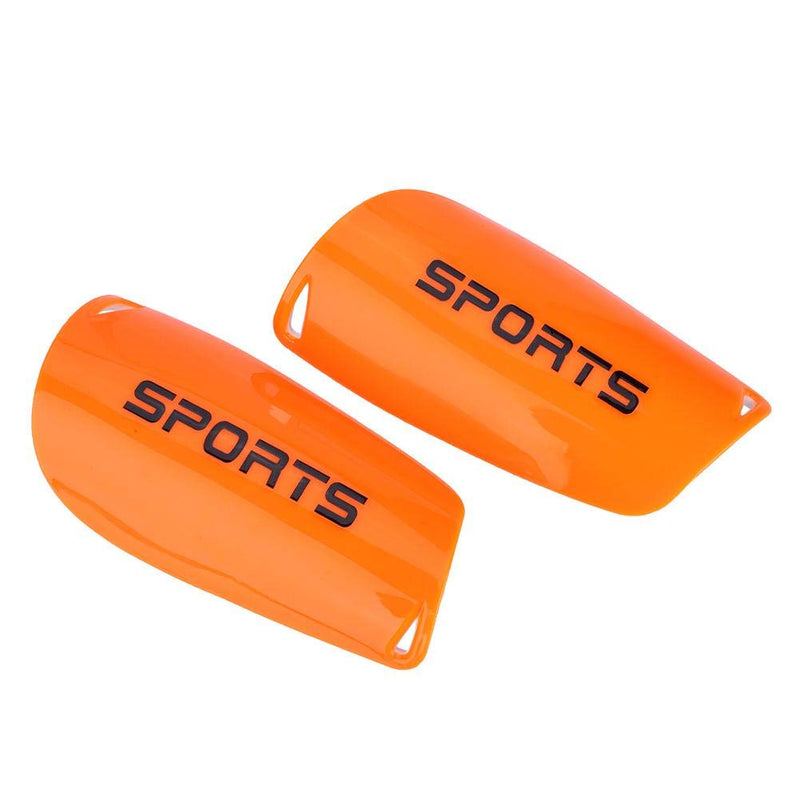 VGEBY 1Pair Shin Guards, Soccer Shinguards Leg Pad Protector for Adults and Youth Orange-S - BeesActive Australia