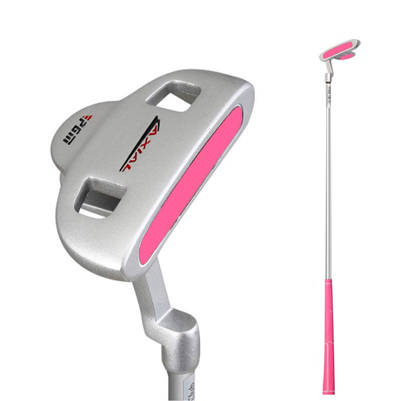 Junior Golf Putter Stainless Steel Kids Putter Right Handed 3 Sizes to Choose Freely for Kids Ages 3-5 6-8 9-12 Pink Head+Pink Grip 27inch,Age 6-8 - BeesActive Australia