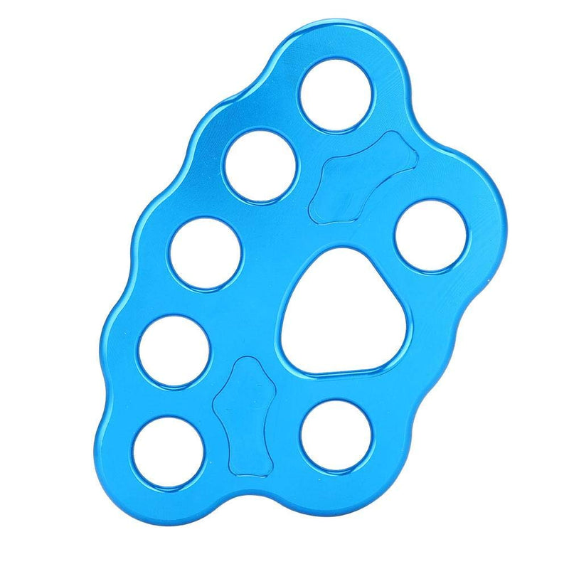 8 Holes Rigging Plate 36KN Paw Rigging Plate Rock Climbing Multi Anchor Point Connector Gear for Outdoor Climbing - BeesActive Australia