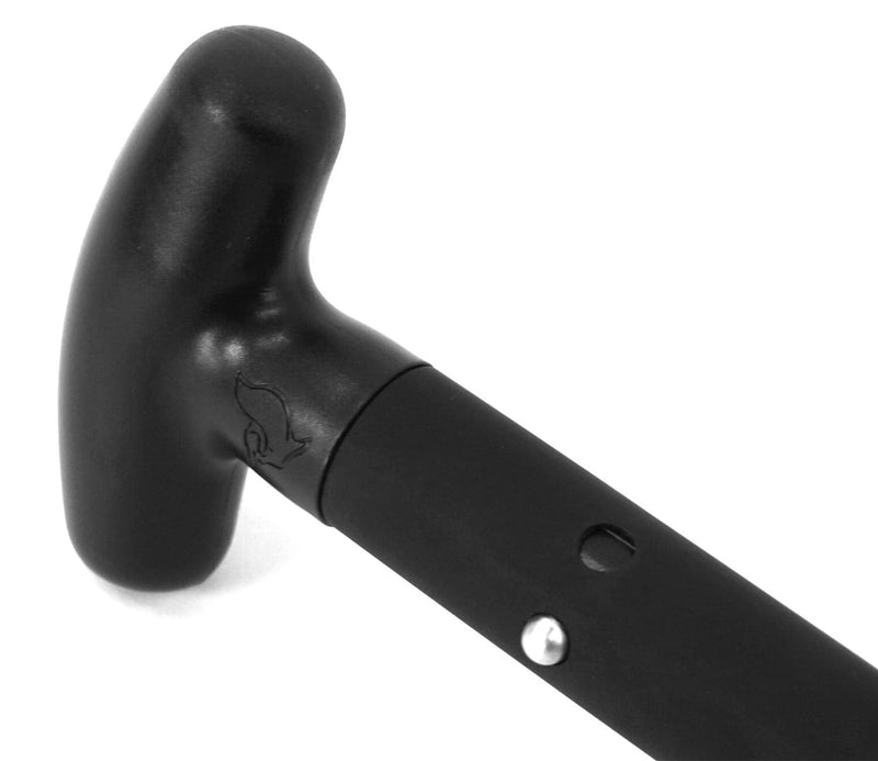 Pelican T-Curved Ergo Handle - Perfect to Convert Your Kayak Paddle into a Single Oar - PS1980, Black, 4.9 x 4.1 x 1.5 inches - BeesActive Australia