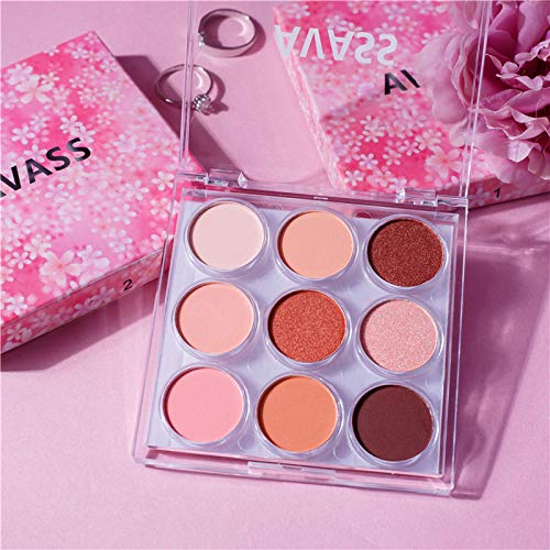 Beauty Eyeshadow Palette Matte Eyeshadow Pallet Pigmented Shades Makeup Eye Makeup Long Lasting Palette of Shades Waterproof and Sweatproof (1) 1 - BeesActive Australia