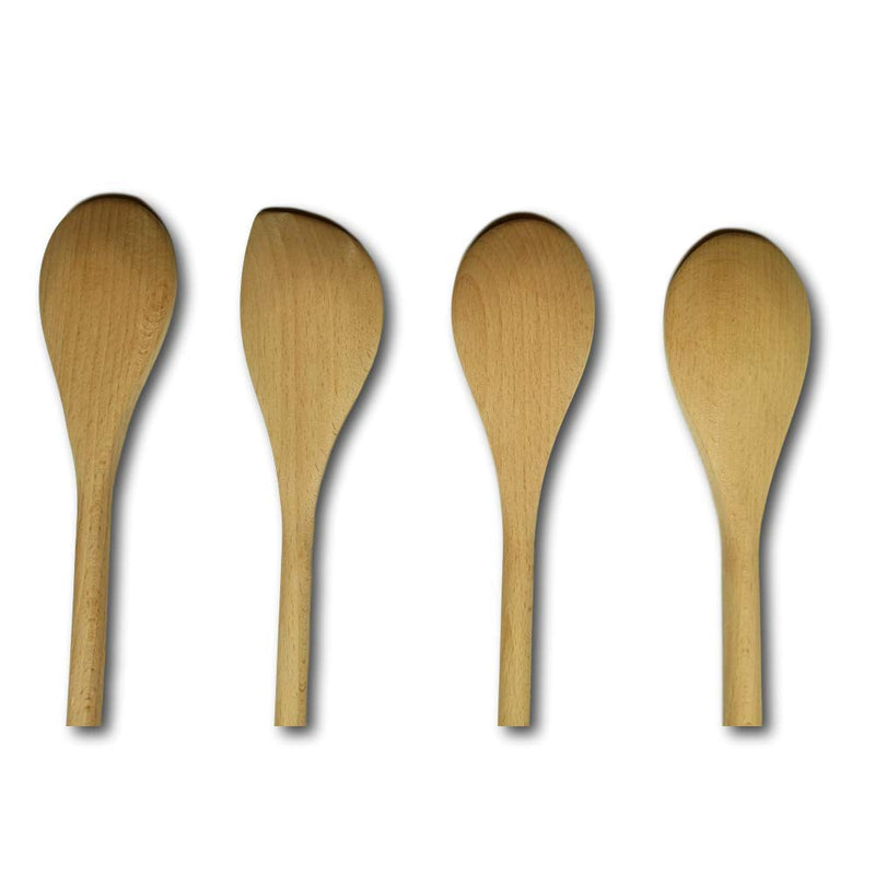 Kitchen Wooden cooking spoon Wooden Spoons Mixing Baking Serving Utensils 12 ，14and 16 inch - Set of 4 - BeesActive Australia