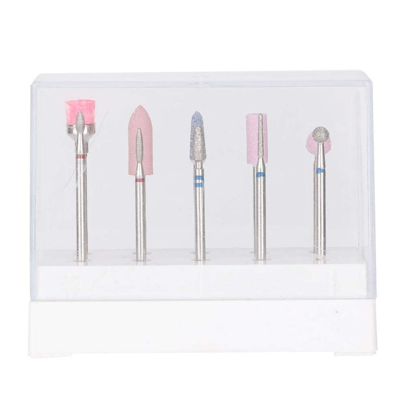 【𝐂𝐡𝐫𝐢𝐬𝐭𝐦𝐚𝐬 𝐆𝐢𝐟𝐭】 Nail Drill Bits Set, Environmentally Friendly And Harmless Pedicure Bits, Durable Excellent Durability for Home Manicure Store Salon Shop Beauty Salon(White 10-piece set) White 10-piece set - BeesActive Australia