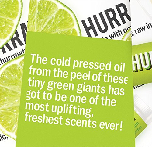 Hurraw! Lime Lip Balm, 3 Pack: Organic, Certified Vegan, Cruelty and Gluten Free. Non-GMO, 100% Natural Ingredients. Bee, Shea, Soy and Palm Free. Made in USA - BeesActive Australia