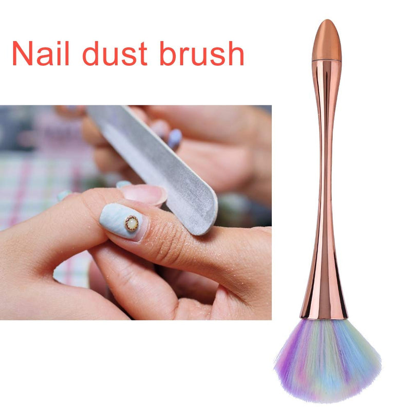 Filfeel 1Pcs Nail Dust Cleaning Brush, Soft Foundation Brushes Nail Art Powder Dust Removal Brushes Manicure DIY Tool(#3) #3 - BeesActive Australia