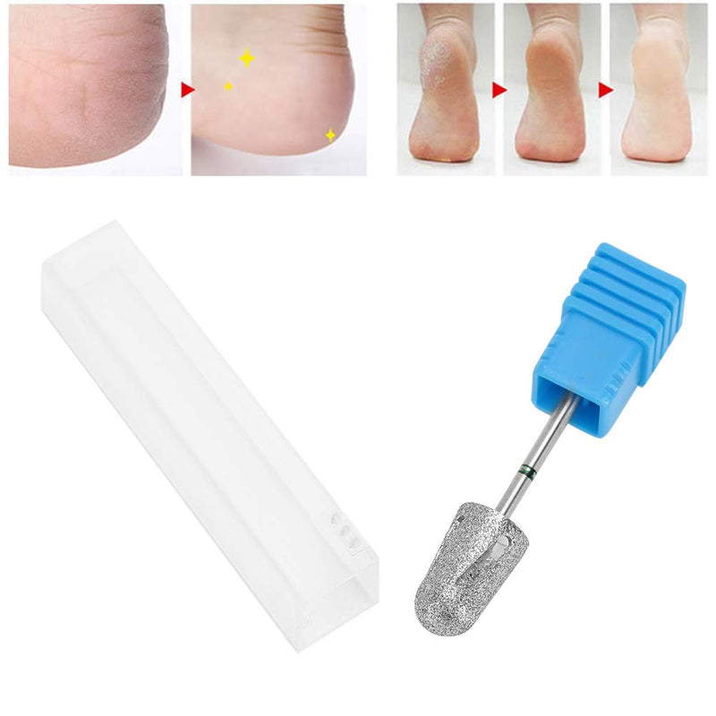 Professional Nail Polishing Head Stainless Steel Foot Nail Drill Bit Pedicure Foot Calluses Sanding Polishing Head for Electric Nail File - BeesActive Australia