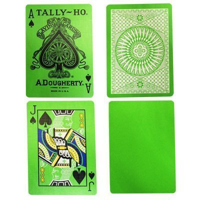 [AUSTRALIA] - Green Tally Ho Reverse Circle Back Limited Edition Playing Cards 