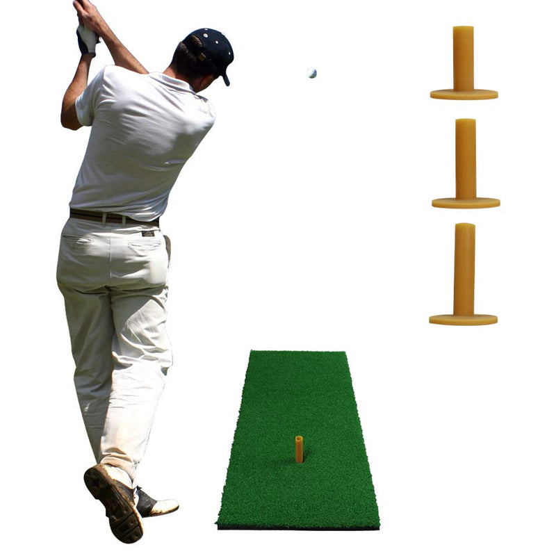 Scott Edward Golf Practice Tees, 3/4/6 Pieces Packed, Magnet Tee and Rubber Tee,Indoor and Outdoor,for Driving Range and Practice Mat 6 count light orange - BeesActive Australia