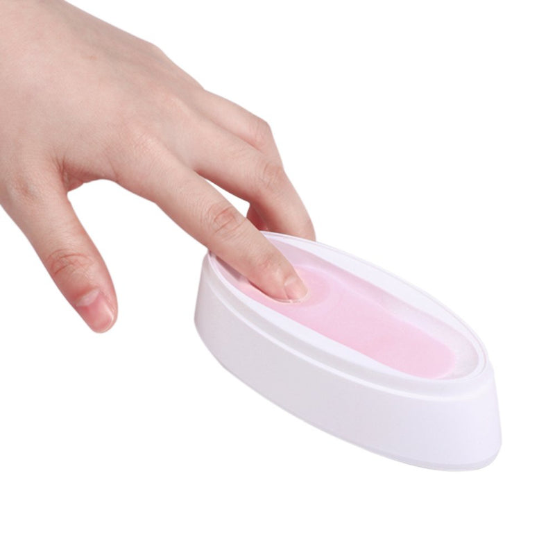 Anself French Nail Dip Container Dipping Powder Tray French Nail Smile Line Molding Mould Finger Guide - BeesActive Australia