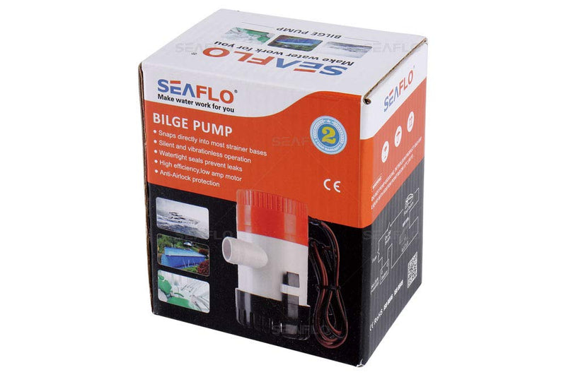 [AUSTRALIA] - Seaflo 1100 GPH 12v Boat Marine Plumbing Electric Bilge Pumps 1000gph 