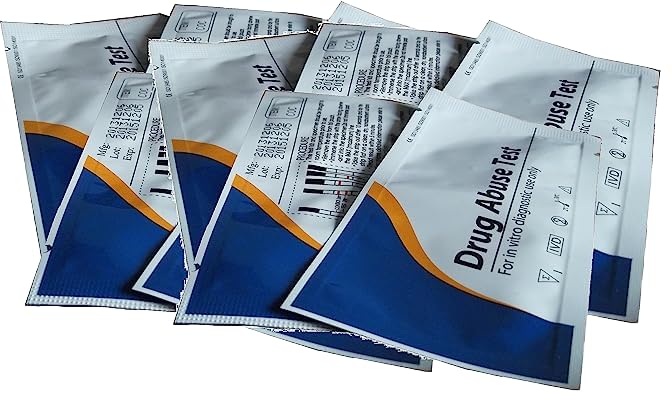 10 x Cannabis Urine Drug Screening/Testing Test Kit - Includes 2 Saliva Tests (10 x Cannabis Tests) 10 - BeesActive Australia