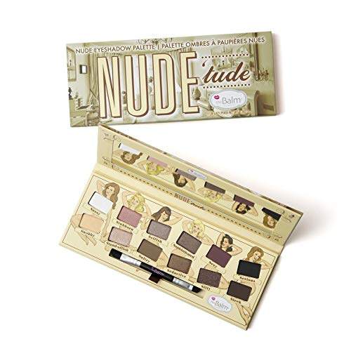 NUDE 'tude Eyeshadow Palette, Naughty, 12 Neutral Shades - BeesActive Australia