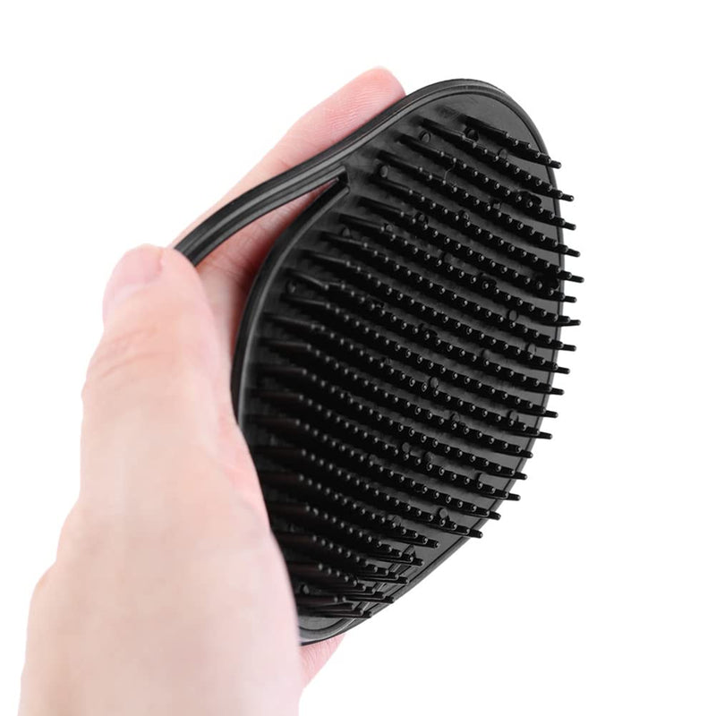 6 PCS Hand Pocket Comb Portable Scalp Massager Portable Soft Pocket Men Black Brush Accessories for Home Travel Office - BeesActive Australia