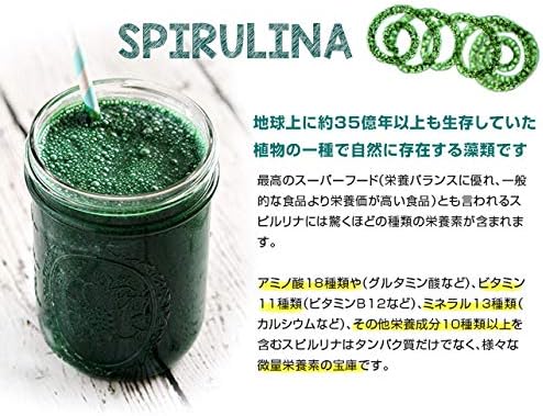 Spirulina Spirulina Powder 100g Spirulina Green Power Superfood Rich in Dietary Fiber Smoothie - BeesActive Australia