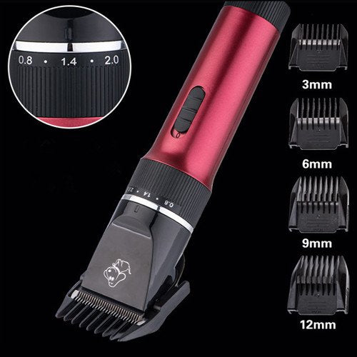 TenYua Professional Rechargeable Cordless Cat and Dog Clippers-Low Noise Pet Hair Grooming Trimmers Clippers for Dogs and Cats - BeesActive Australia