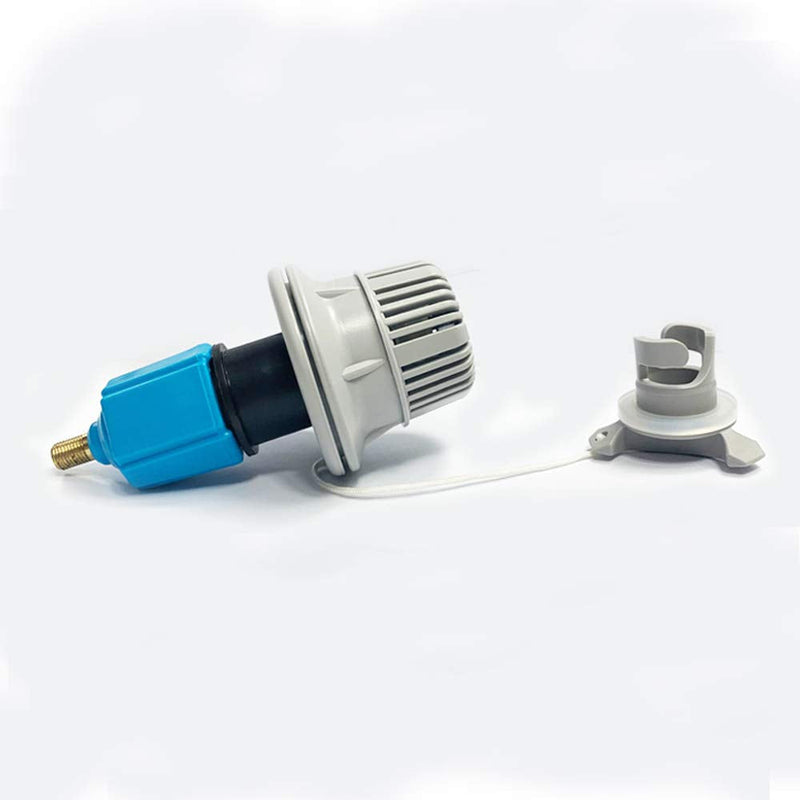 PeSandy Inflatable SUP Pump Adaptor Compressor Paddle Board Pump Adapter, SUP Valve Adapter Connector Conventional Air Pump Adapter for Stand Up Paddle Board & Dinghy,Inflatable Boat Air Valve Adapter Blue - BeesActive Australia