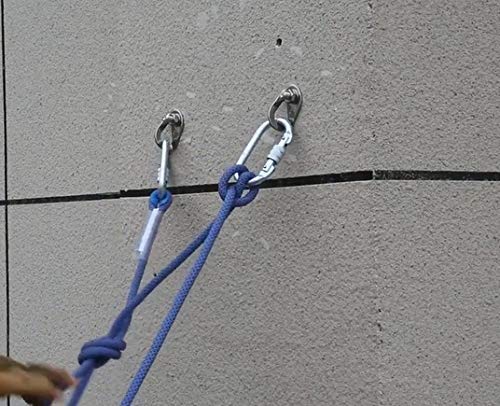 ISOP Climbing Anchor Bolt 2 Set - Expansion Bolt and Hanger FIXE 1 Rock Climbing - Usable for Fire Escape Rope Ladders - BeesActive Australia