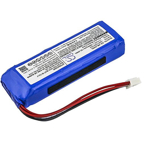 [AUSTRALIA] - Cameron Sino Battery For JBL Charge 3 (2016) Charge 3 (2016) Version, Fits JBL GSP1029102A Li-Polymer 3.70V 6000mAh/22.20Wh 