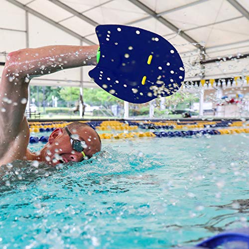 Synergy Hand Paddles for Swim Training Blue Small - BeesActive Australia