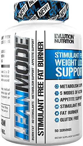 EVLution Nutrition Lean Mode (Weight Loss Support Supplement, No Stimulation), 150 Capsules x 2 Pack (International Direct Product) - BeesActive Australia