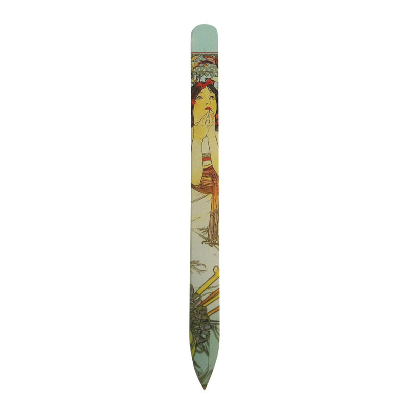 Crystal Nail Files Art Series Alfonse Mucha Printing (#4) #4 - BeesActive Australia